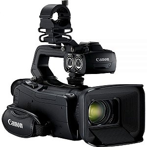 Filmadora Canon XA50 Compact Full HD Camcorder PAL com Dual-Pixel AF SD Card Lexar 64GB, Bateria Extra com Carregador