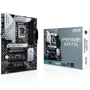 Placa Mãe Asus Prime Z690-P D4 Socket LGA 1700 DDR4