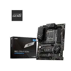 Placa Mãe MSI Pro Z790-p WIFI LGA 1700 4x Ddr4 M.2 PCI-e Hdmi Dp Usb-c