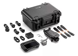 Drone DJI Mavic 3E Enterprise Universal Edition - compacto com câmera e zoom 56x e alto-falante inspeção HDMI