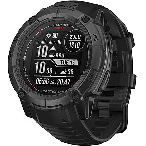 Relógio Garmin Instinct 2X Solar Tactical Preto com GPS e Monitor Cardíaco no Pulso 010-02805-13