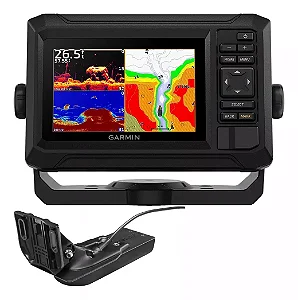GPS Garmin Echomap 53CV Plus UHD2 Tela de 5.3" com Transdutor GT20-TM + Carta Navionics SA