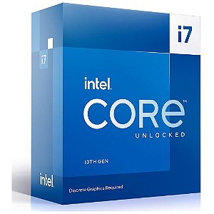Processador Intel Core i7-13700F, 5.2GHz Max Turbo, Cache 30MB, 16 Núcleos, 24 Threads, LGA 1700 - BX8071513700F