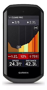 Ciclocomputador Garmin Edge 1050 sem sensores Preto e GPS com Conetividade ANT+