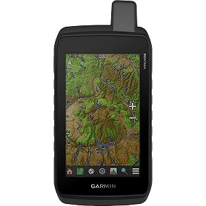 GPS Garmin Montana 710 32GB GPS Galileo Glonass Barométrico sem Gerenciador de Rastreio com Imagens de Satelites