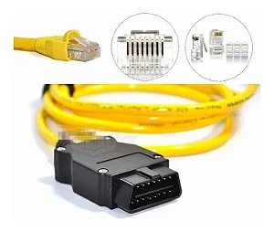 Cabo de programação para veículos BMW + Software Instalador de Recursos - para uso em Chassis F/G/X