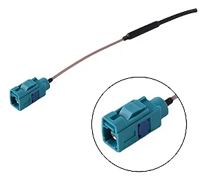 Antena para Instalação e codificação Car Play e Android Auto BMW Série F/G/X/I Conector Fakra Z