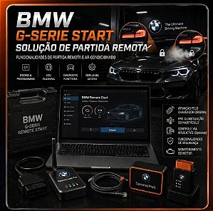 Software BMW de Partida Remota Por Controle Remoto Série G - Instalação por Codding