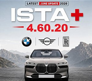 Software De Diagnósticos e programações (D+P) Avançado BMW ISTA+ 4.60.20 Português 2026