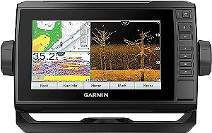 GPS Garmin Echomap 73CV Plus UHD Tela de 7" com Transdutor GT24-TM
