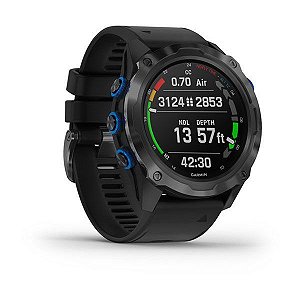 Relógio Garmin Descent MK2i Cinza em Titânio com Vidro em Safira e Comunicação via Satélites - Desenhado para Mergulhadores das Profundezas