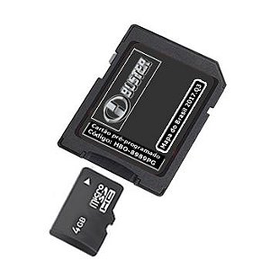 Cartão Hbuster 2023 Multimídia Peugeot 408 SD Card HBO-8989