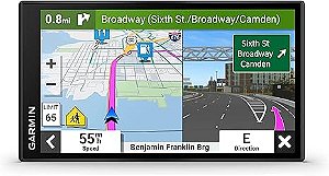 GPS Automotivo Garmin DriveSmart 65 Comando de Voz com Mapa do Brasil 2024 e Radares REF: 010-02038-02