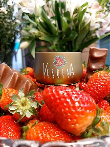 Vela Perfumada de Morango com Chocolate  - 115g