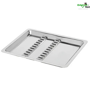 Bandeja em Inox para 12 Instrumentais 22X17X1,5 CM - Fami