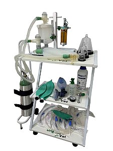 KIT ANESTESIA HIPNOS ECONOMIC COM CILINDRO DE 15L - COMPLETO