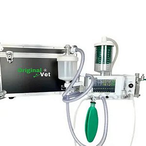 APARELHO DE ANESTESIA INALATORIA COM VENTILAÇAO MALETA DL740