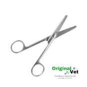 TESOURA CIRURGICA RETA - ROMBA ROMBA 15CM - ORIGINAL VET