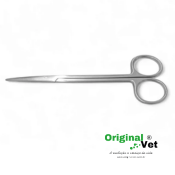 TESOURA METZEMBAUM RETA 15CM - ORIGINAL VET
