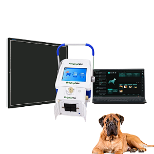 KIT COMPLETO - Radiologia Digital Veterinário VET SP-06P + DR SP 03
