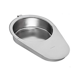 Comadre Tipo Pá Inox 40x28 cm - Fami