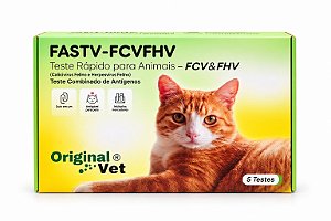 TESTE RAPIDO PARA GATOS FASTV-FCVFHV | ORIGINAL VET