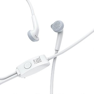 Fone de Ouvido Ergonômico Plaquê em Silicone - Entrada P2