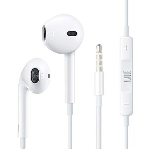 Fone de Ouvido Bass Plaquê Para Esportes - Entrada P2