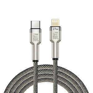 CABO TURBO TITANIUM HYPER PQ-100 27W – TIPO-C / LIGHTNING