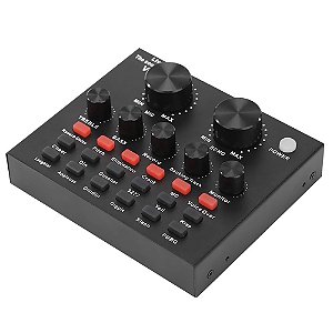INTERFACE DE AUDIO MXT MXV8 MULTIFUNCIONAL COM EFEITOS