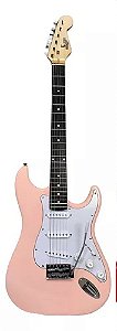 GUITARRA MALIBU STRATO EG22 ROSA