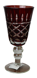 Taça p/ Licor (Vidro Cristalino Lapidado)