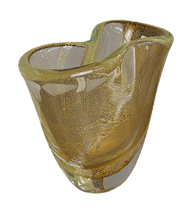 Vaso Murano Gold/ Cristal