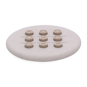 JOGO DECORATIVO EM CIMENTO E POLIRRESINA