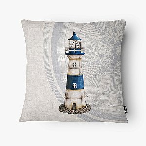 Almofada Náutica Farol Azul