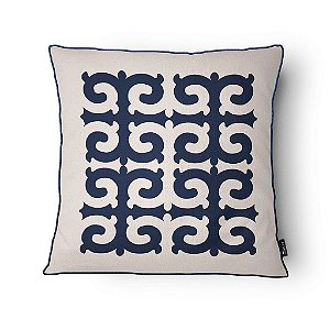 Almofada Classic Azul 45x45 cm