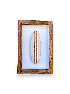 Quadro Prancha Branca Decoração Náutica de Parede