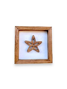 Quadro Estrela Decoração Náutica de Parede