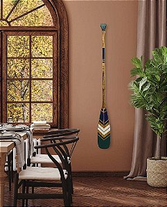 Remo Decorativo Verde Esmeralda 130 cm Decoração Náutica Praia