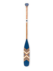 Remo Decorativo Azul Marinho com Cinza 100 cm Decoração Náutica Praia