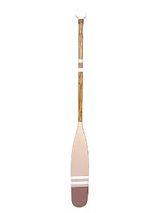 Remo Decorativo Ponta Marrom e Bege 130 cm Decoração Náutica Praia
