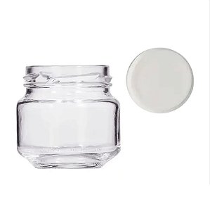 Pote de Vidro Pate 122ml