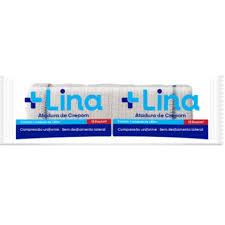 Atadura Crepom 13 Fios 08cm x 1,80m - Lina