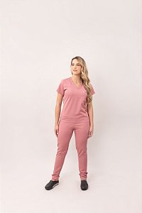 Scrub Feminino Gabardine Premium Decote V