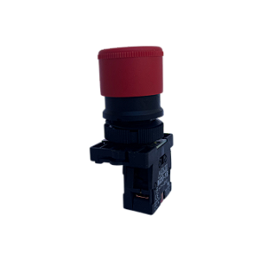 8 pçs Botao emergencia vermelho 22mm cogumelo 30mm 1NF P20BXR-R-1B Metaltex