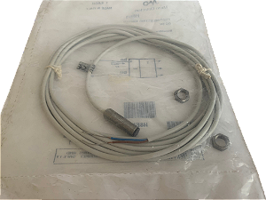 Sensor barreira emissor M8 cabo 2M 2 fios 5Vcc RW 80mm H8E/1 Micro Detectors