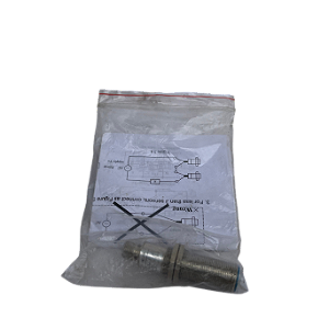 Sensor indutivo 5mm M18 faceado NPN NA 10 a 30Vcc IS18-F5-N-0-DCQ EuroSpec