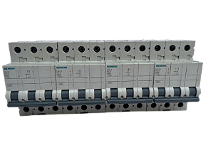 4 pçs Disjuntor tripolar 40A curva C 5SL1340-7MB Siemens