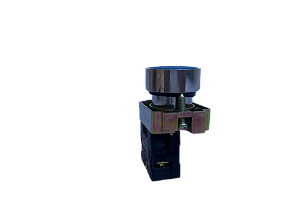 Pulsador faceado azul 1NA 22mm M20AFR-BL-1A Metaltex