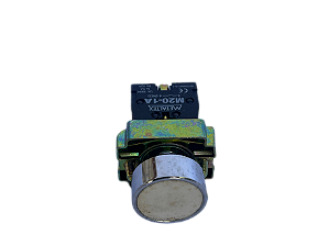 Pulsador branco 1NA M20BFR-W-1A Metaltex